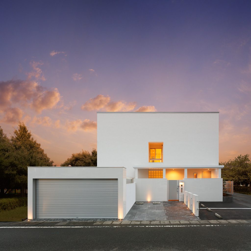 ライトコートのある家