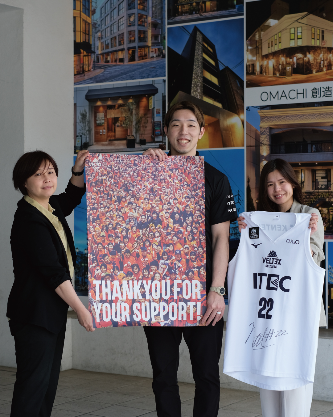 VELTEX静岡の皆さまがご挨拶に来社されました